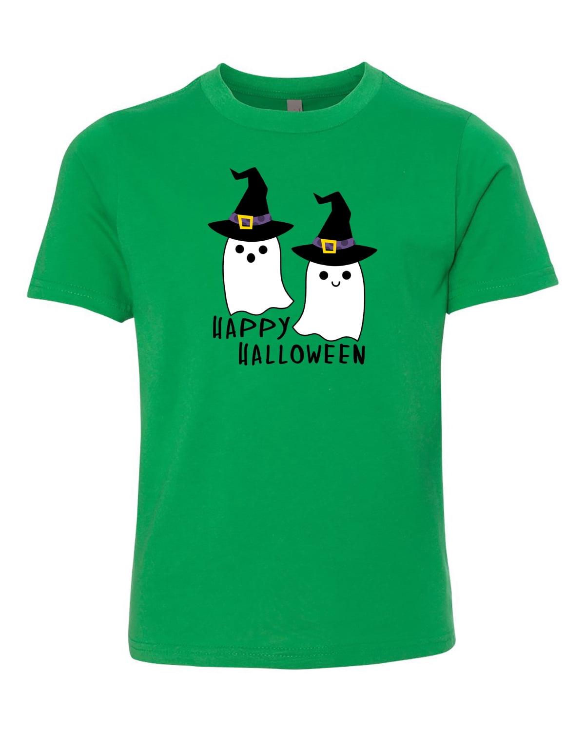 Happy Halloween Ghosts Youth Graphic Tees Short Sleeve Shirt Walmart