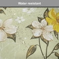 thumbnail image 7 of Flower Chair Seating Cushion Set of 4, Classy Spring Floral Narcissus Branch Pattern with Dots and Line Art, Seat Pads for Office with Anti-slip Backing, 16"x16", Yellow Khaki Cream, by Ambesonne, 7 of 7