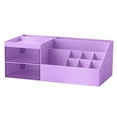 thumbnail image 1 of Caja organizadora de tocador para cosméticos/maquillaje, minialmacenamiento de escritorio para suministros de oficina, mostrador o tocador de baño, 24*12*9cm, 1 of 5