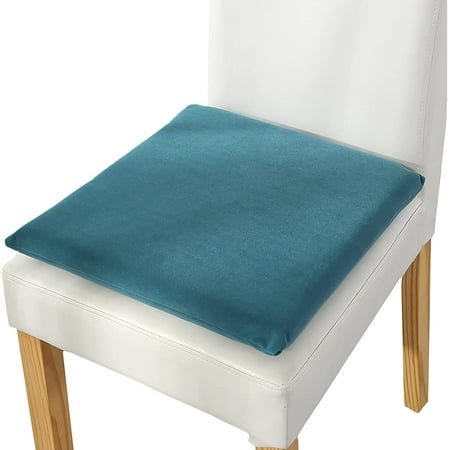 

DanceeMangoo Memory Foam Seat Cushion Square Floor Cushion Slow Rebound Soft Stool Cushion Chair Pad Comfort Reduces Pressure Multicolor (Navy 15.7 x 15.7 in)