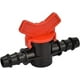 thumbnail image 2 of Grifo de jardín de 12 piezas para manguera, válvula de riego de manguera 16 * 16 mm Accesorio de plástico para llave de paso para control exterior de válvula de agua de jardín (negro + rojo), 2 of 5