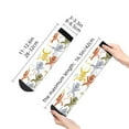 thumbnail image 2 of Goofa Cartoon Monkey Pattern Non Slip Socks with Grips for Elderly, Crew Socks Yoga Hospital Socks Cushioned Sole Gripper Socks for Men Women, 2 of 5