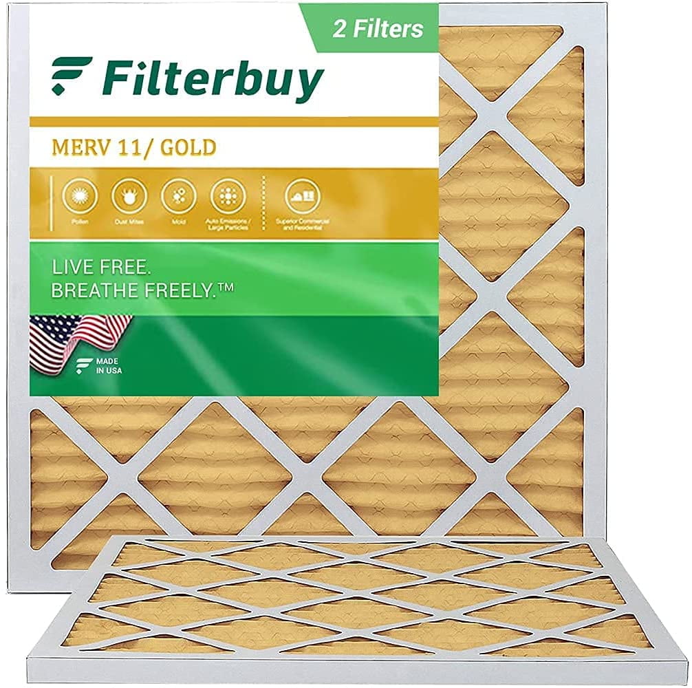 Air Filter Buy Merv11/Gold 10x10x1 Pack of 2 New 