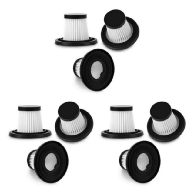 QualitChoice 3pcs Plastic Filter Mesh For Vacuum Cleaner Lightweight And Portable Replacement Part For Efficient 3Set