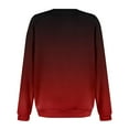 thumbnail image 6 of Topvent Women's Sweatshirts Prints Trendy Crewneck Long Sleeve Shirts Color Block Pullover Tops Comfy, 6 of 7