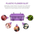 thumbnail image 6 of PAMINGONO 1Set Iron Flowerpot Holder for Balcony and Kitchen in Black 13.76X7.47X6.68inch, 6 of 7