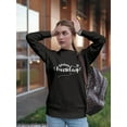 thumbnail image 2 of Giving Tuesday.
 Sweatshirt Women -Image by Shutterstock, Female XX-Large, 2 of 4