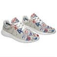 thumbnail image 6 of 4th Of July Shoes Patriotic Print Sneakers Lightweight Comfortable Running Shoes for Men Women White Size 13, 6 of 7