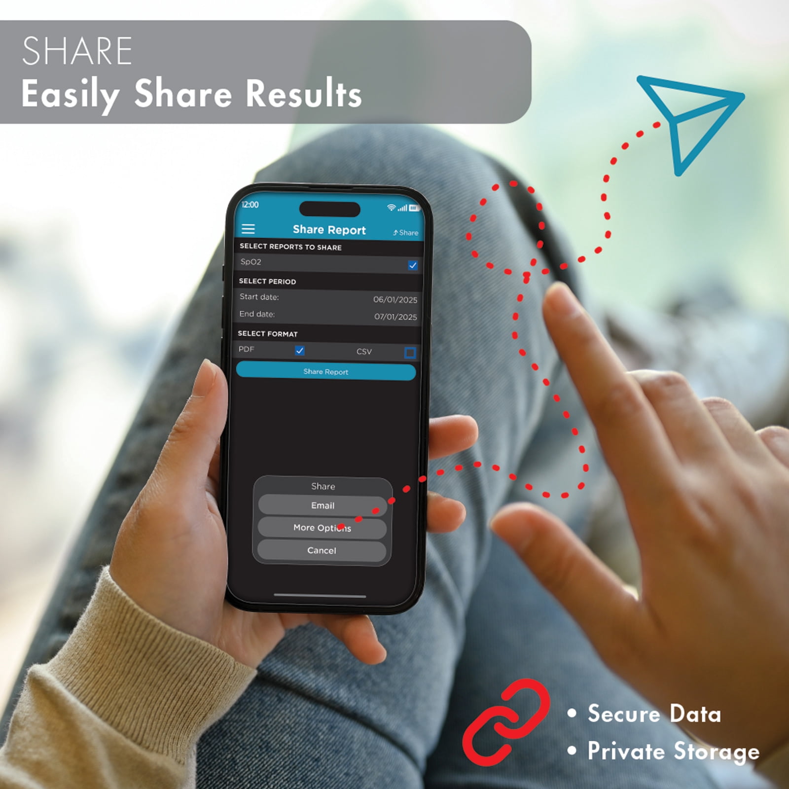 Trackstar Ear & Forehead Thermometer | Infrared Technology | Object Mode | Trackstar Monitoring App | Bluetooth iOS & Android Compatible | Measure, Track, and Share Results
