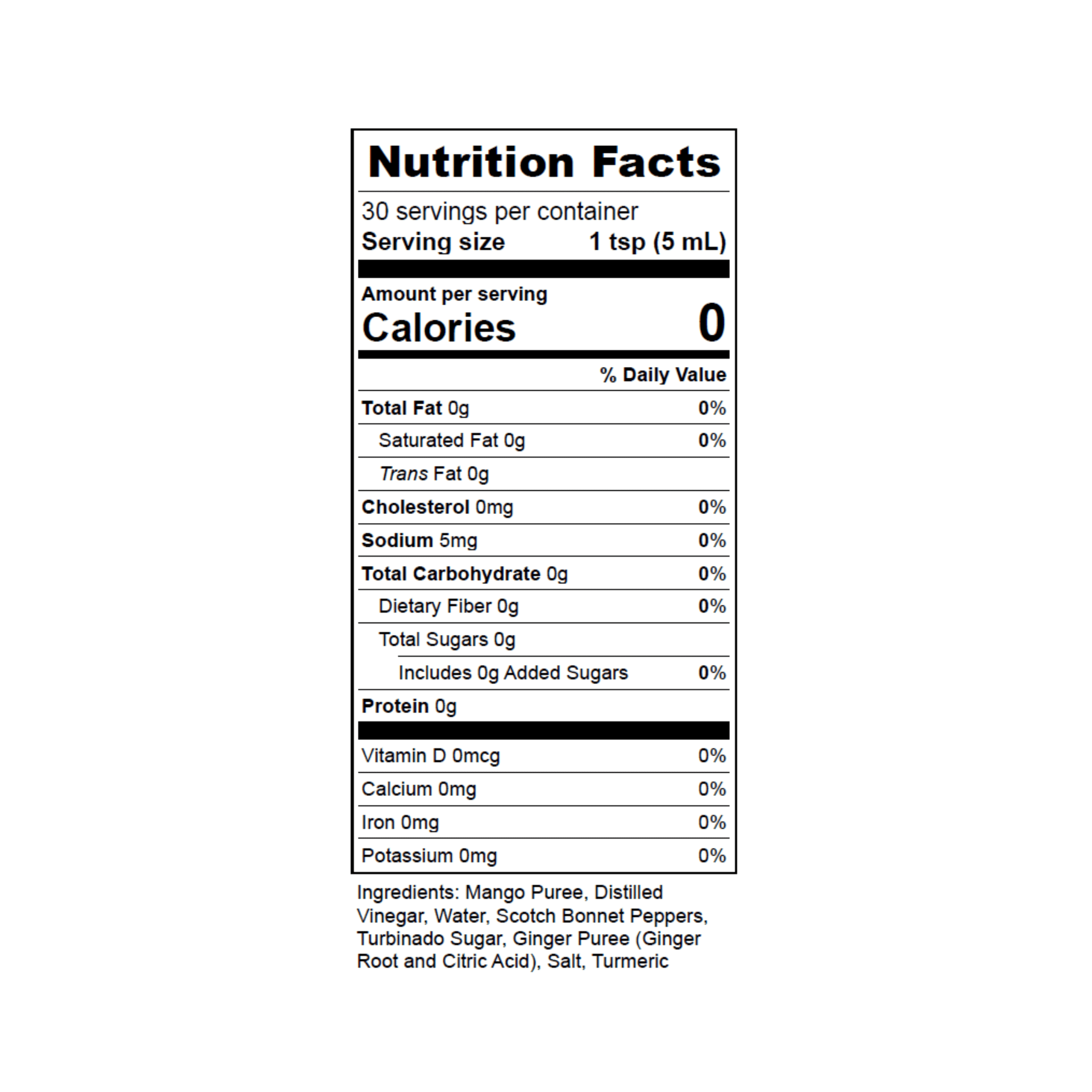 Lola's Fine Hot Sauce Brand Mango Scotch Bonnet Mini | 1.75 fl oz | Gluten Free