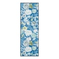 thumbnail image 2 of Jill Zarin Caribbean Outdoor Collection Area Rug - Bahamas (2' x 6' 1" Runner Navy Blue/Ivory), 2 of 6