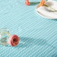 thumbnail image 5 of Home Trends Herringbone PEVA Tablecloth, 52" x 70", 1 Piece, 5 of 5