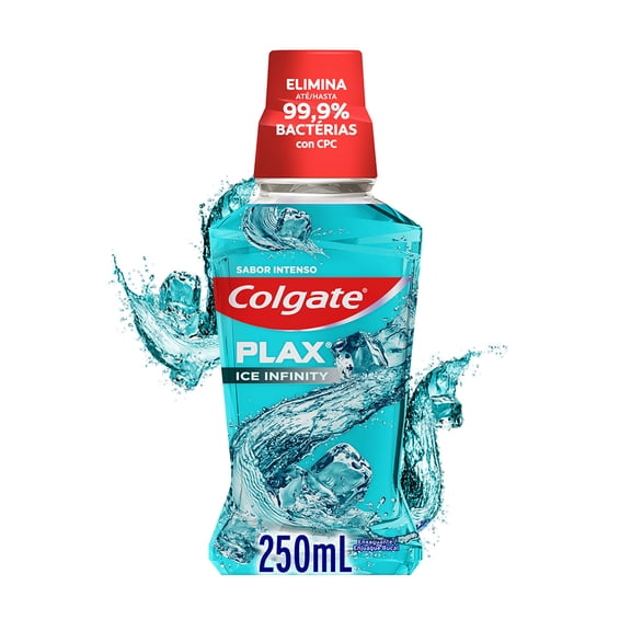 Enjuague Bucal Colgate Plax Ice Infinity Sabor Intenso 250 ml