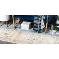 thumbnail image 3 of Unique Loom 3136014 3 x 13 ft. Chateau Lincoln Runner Rug, Beige, 3 of 4
