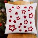 thumbnail image 5 of Puntoco Almohada navideña Cojines navideños decorativos Cojines de menta Decoraciones navideñas rojas y blancas Linda almohada de peluche Funda de cojín decorativa navideña, 5 of 5