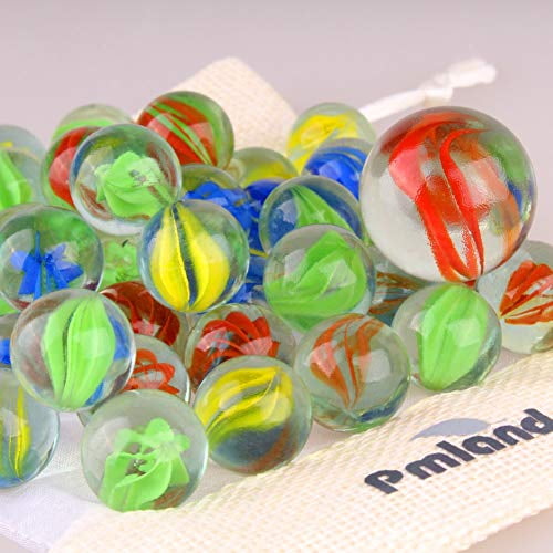 MARBLES 2 POUNDS 1 INCH POLICE OFFICER MEGA MARBLES FREE SHIPPING 