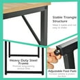 thumbnail image 3 of Costway Computer Desk Writing Workstation Study Laptop Table Home Office Natural, 3 of 10