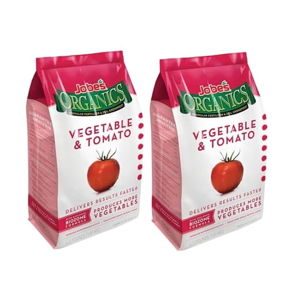 Jobe's organics vegetable & tomato fertilizer (Pack of 2)