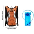 thumbnail image 4 of Sentmoon Sac à Dos pour Hommes Femmes Sac à Dos Léger Sac d'Hydratation avec Bande Réfléchissante Sac à Dos de Course avec Réservoir d'Eau 2 L Course Cyclisme Randonnée Sac de Jour pour Hommes Femmes, 4 of 7