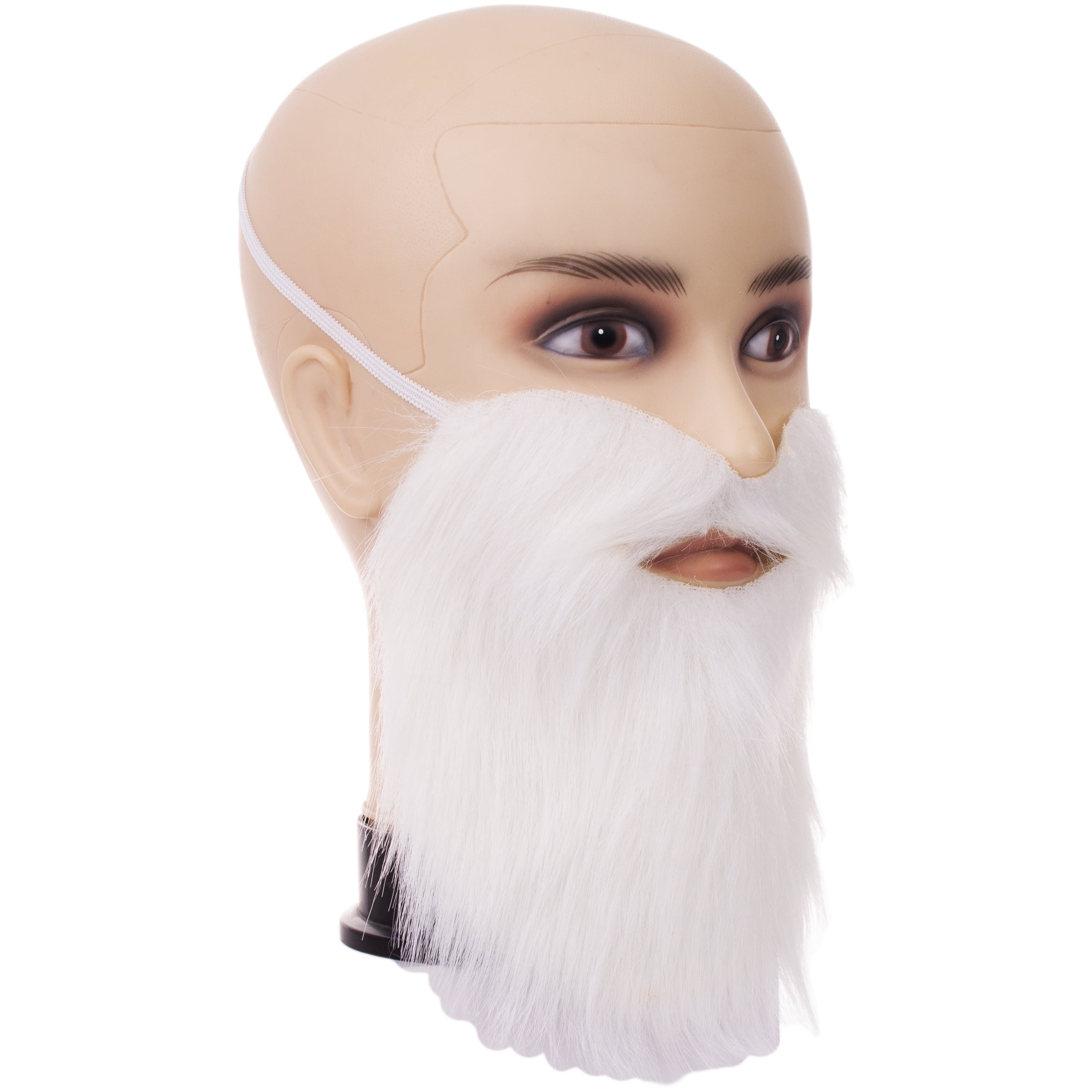 Wizard or Pirate Halloween Costume Accessory Beard & Moustache Set