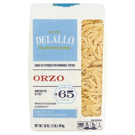 ORZO NO. 65, ENRICHED MACARONI PRODUCT