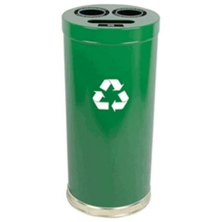 Green 3 Stream Recycle Bin