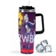 thumbnail image 1 of RWBY Vaso aislado de acero inoxidable con asa, diseño temático, regalo para familia, amigos y fans; incluye pajita y encaja en el portavasos estándar, 40 oz, 1 of 6