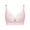 Pink, variant on Sokhug Women's Plus Size Bra,Casual Lace Shaping Cup Plus Size Extra-Elastic Wirefree Underwear