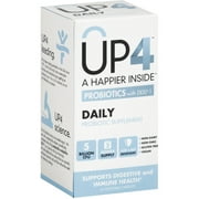 Angle View: UAS Life Sciences UP4 Daily Probiotic, Capsules, 60 CT