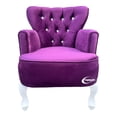 thumbnail image 1 of Sillón Vintage Individual MARDAM Morado Diamante, 1 of 3