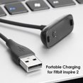 thumbnail image 1 of Kuymtek Cable de carga USB para reloj inteligente de 30 cm Cable de alimentación para Fitbit Inspire 2, 1 of 9