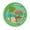 Caipirinha Green, variant on Happy Hour! Atlantic Beach, Florida 3.5 Inch Iron Or Sew On Embroidered Fabric Badge Patch Ocean Beach, Salt Life Iconic Series