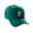 Hunter Green, variant on Daxton Structured Baseball Hat Cap Curved Visor Old English Font Purple Hat Gold T