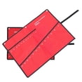 thumbnail image 3 of Bolsa para llaves inglesas, duradera, roja, enrollable, organizador de herramientas, tela Oxford 25 bolsillos, 3 of 9