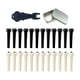 thumbnail image 1 of 24 Uds pasadores de puente de guitarra acústica, clavijas de guitarra, decorativas, herramienta extractora de puente con extractor de pasadores de, 1 of 9