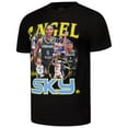 thumbnail image 2 of Unisex Stadium Essentials Angel Reese Black Chicago Sky  2024 Crossroads T-Shirt, 2 of 3