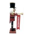 thumbnail image 2 of Arkansas Razorbacks 14" Bugler Nutcracker, 2 of 2