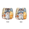 thumbnail image 5 of Vsdgher Hello Summer Cute Gnome Print Women's Running Double Layer Shorts High Waisted with Pockets Elastic Yoga Workout Athletic Gym Sports, 5 of 8
