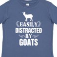 thumbnail image 4 of Inktastic Easily Distracted by Goats Boys or Girls Toddler T-Shirt, 4 of 5