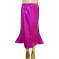 thumbnail image 3 of WOYY Big Girls Shiny Metallic Fishtail Skirt for Ballet Dance Party, 3 of 3