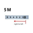 thumbnail image 2 of Stainless Steel Sticky Scale Woodworking Guide Rail Self Adhesive Tape Measure Flat Plate With Glue Metal Ruler Metric, 2 of 6