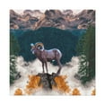 thumbnail image 4 of Horns of Majestic Sheep - Canvas, 4 of 25