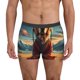 thumbnail image 1 of Balery Meditating Golden Retriever Calzoncillos bóxer para hombre, ropa interior de algodón suave y transpirable con cinturilla de nailon-XX-Large, 1 of 5