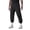 Black, variant on Vedolay Mens Pants Sweatpants Legging Casual Pants Black,2XL