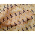 thumbnail image 4 of oneOone Silk Tabby Fabric Chevron & Swirl Ikat Print Fabric By The Yard 42 Inch Wide, 4 of 4