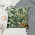 thumbnail image 2 of TIAOTIAOHOU Vintage Shabby Botanical Plant Leaf Greenery Cottagecore Throw Pillow Covers Decorate Home Living Room Girls, Spring Summer Pillowcase, 2 of 5