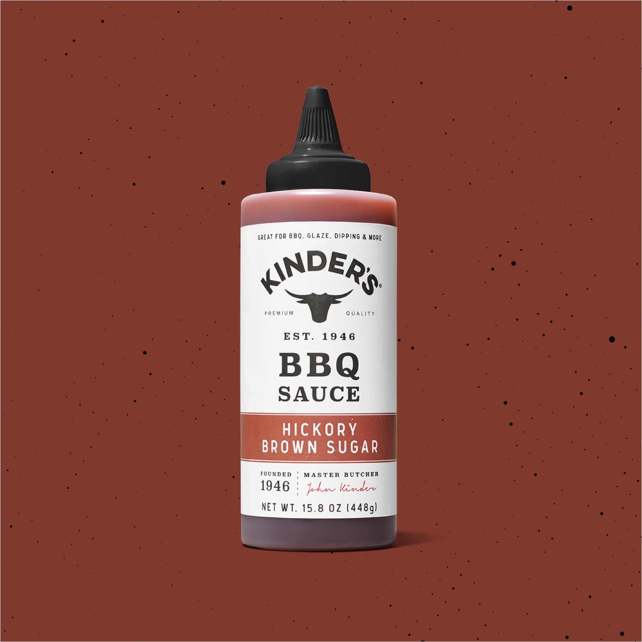 (2 pack) Kinder's Hickory Brown Sugar Barbecue Sauce, 15.8 oz