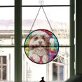 thumbnail image 3 of Spanish Water Ornament Christmas 2025 Pet Dog Spanish Water Dog Stained Glass SunCatcher for Window Christmas, Dog Suncatcher, Pet Lovers Gifts, Holiday Decor and Xmas Gifts Ideas, 3 of 4