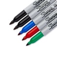 thumbnail image 5 of Sharpie Permanent Markers, Fine Point, Assorted Colours, 5 count, 5 of 5