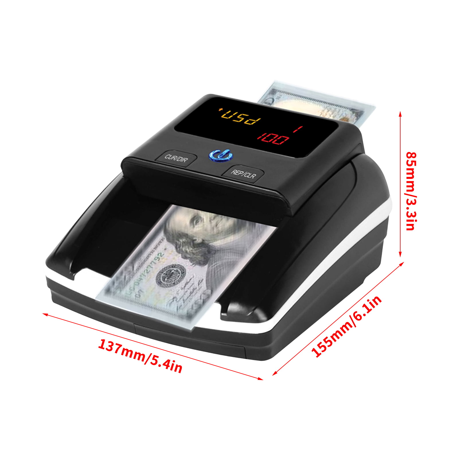 ACCUBANKER D450 Bleached Bills Auto Detector Immediate banknote verification NEW 